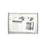 Informačná tabuľka zásuvná  šedá 93x124mm