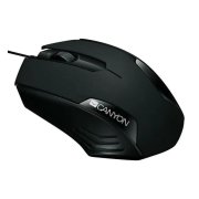 Optická myš Canyon CNE-CMS02B USB drôtová čierna