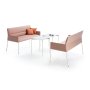 Kreslo Chic celočalúnené, látka Select 68210