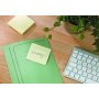 Samolepiace Z-Bločky Post-it recyklované, 76x76 mm, žlté