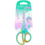 Nožnice KEYROAD s potlačou Pastel Deco ergonomické, blister, mix farieb