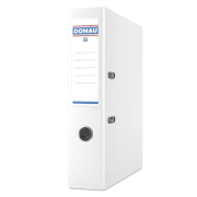 Zakladač pákový DONAU kartón/PP, A4/75 mm, biely