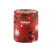 Bolsius Sklo 68x80mm Vianočné okamžiky, vonná sviečka