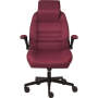 Kancelárske záťažové kreslo Dizipo, bordó
