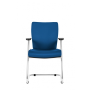 Konferenčná stolička Gala modrá D4
