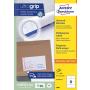 Etikety univerzálne 97x67,7mm Avery A4 100 hárkov