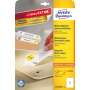 Etikety univerzálne odnímateľné 210x297mm Avery A4 25+5 hárkov