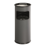 Kôš s vyberateľným zinkovým popolníkom 17 ℓ antracitový