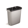 Kôš plastový DURABIN 60 ℓ sivý