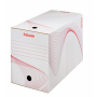 Archívny box Esselte 200mm biely/červený