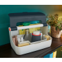 Prenosný box Leitz Cosy MyBox zamatová sivá