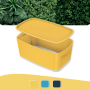 Úložný box s vekom Leitz MyBox, veľkosť S teplý žltý