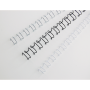 Drôtové hrebene GBC Multibind 21kr. 8mm biele
