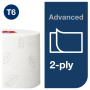 Toaletný papier 2-vrstv. TORK Mid-size biely, návin 100m T6 (27 ks)