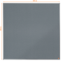 Tabuľa napichovacia Nobo Essence 120x120 cm sivá
