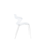 Jedálenská stolička Aoki, biela