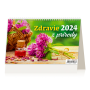 Stolový kalendár riadkový 22,6x13,9 cm - Zdravie z prírody 2026
