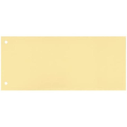 Kartónový rozraďovač Q-CONNECT úzky žltý