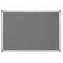 Tabuľa napichovacia Q-CONNECT 120x180 cm sivá