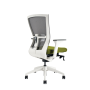 Kancelárska stolička MERENS WHITE BP BI203 zelené