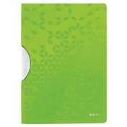 Obal s klipom plastovým Leitz WOW zelený
