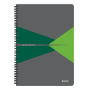Blok Leitz Office Card A4 90 listov linajkový zelený