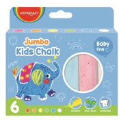 Krieda na chodník KEYROAD, 6 ks, mix farieb